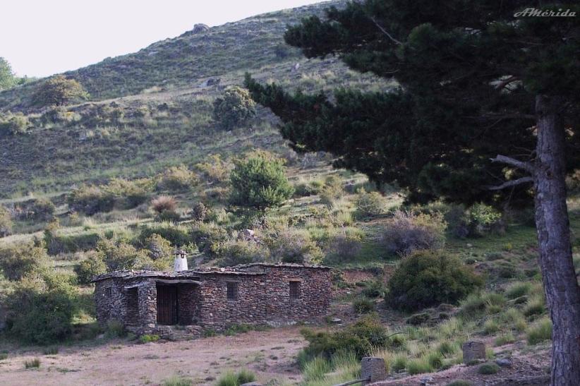 Cabaña de piedra Sierra Nevada
